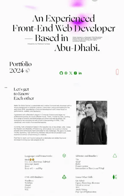 Old Portfolio